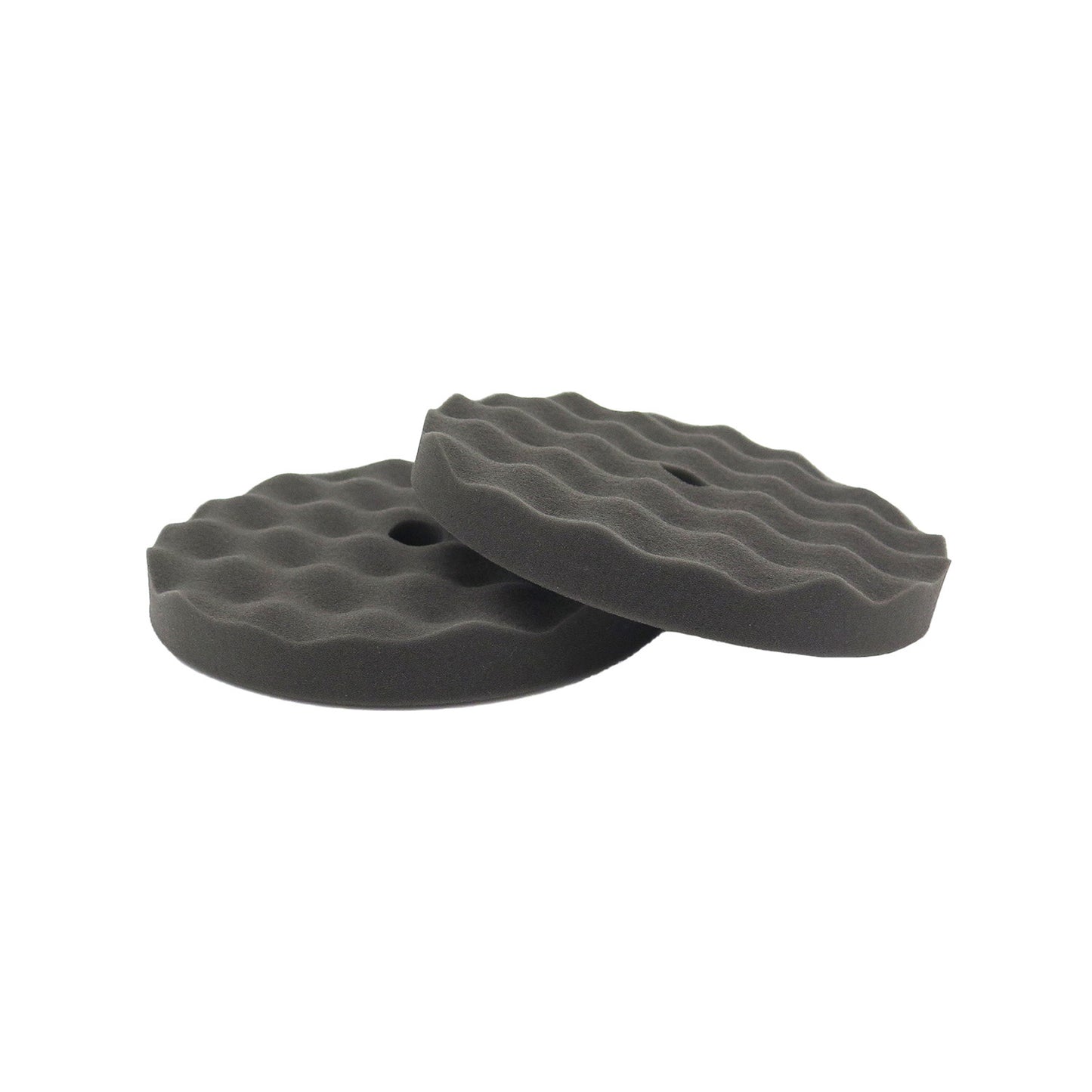 Black Foam Waffle Finishing Pad (2 Pack)