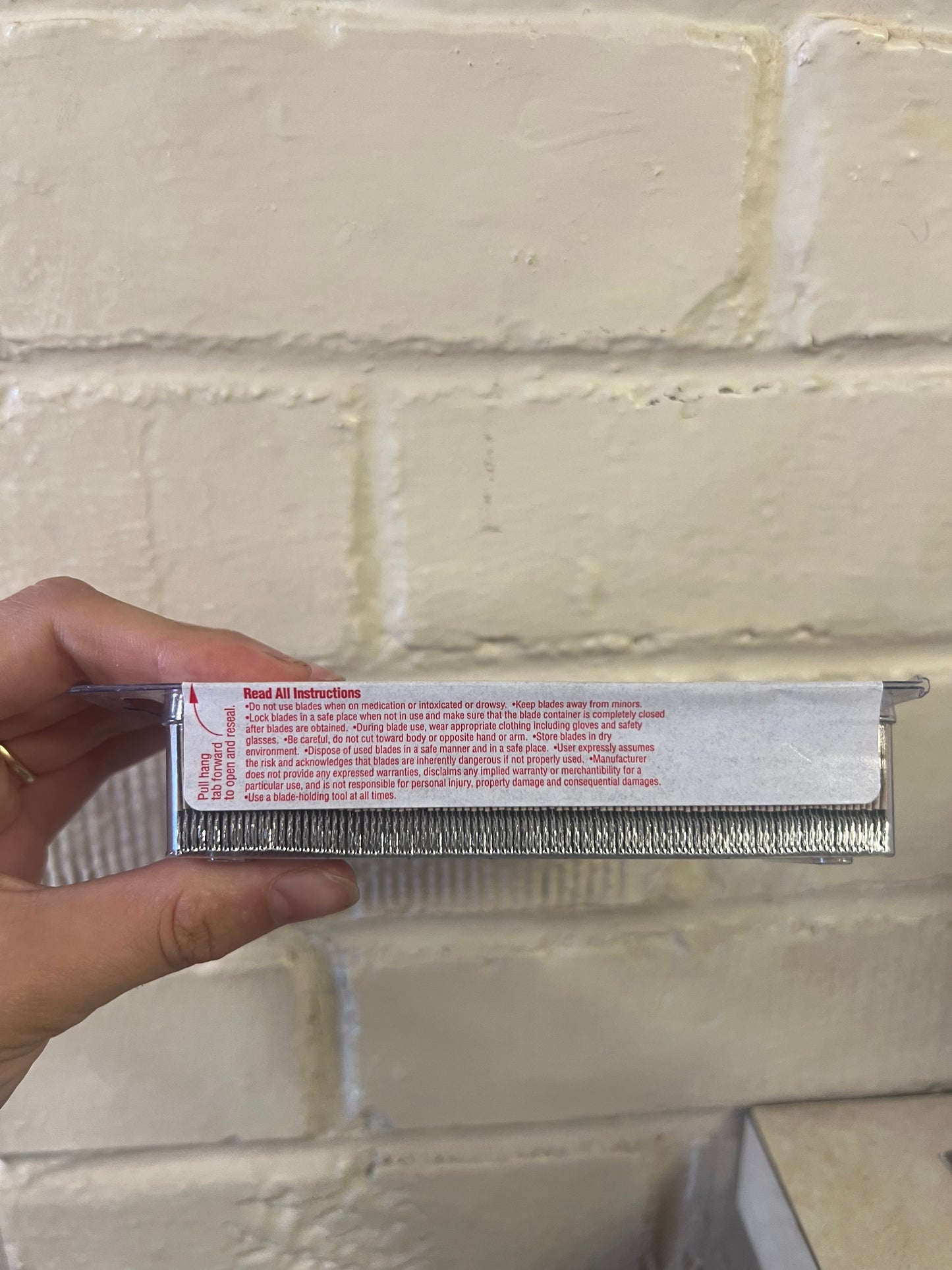 Single Edge Razor Blades (Pack of 100)