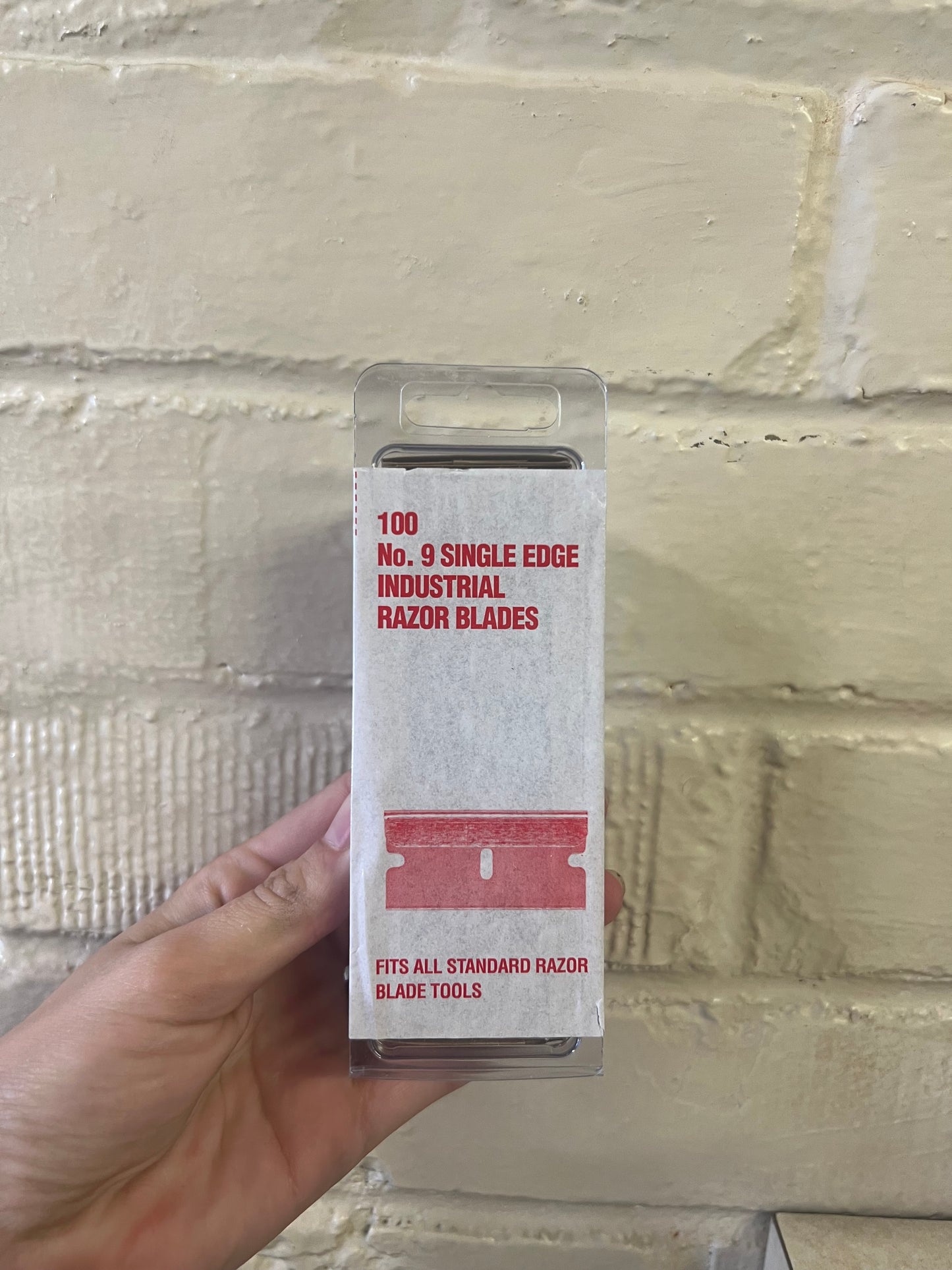 Single Edge Razor Blades (Pack of 100)