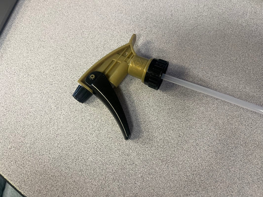 Tolco® Black & Gold Trigger Sprayer Acid Resistant (Model 320ARS)