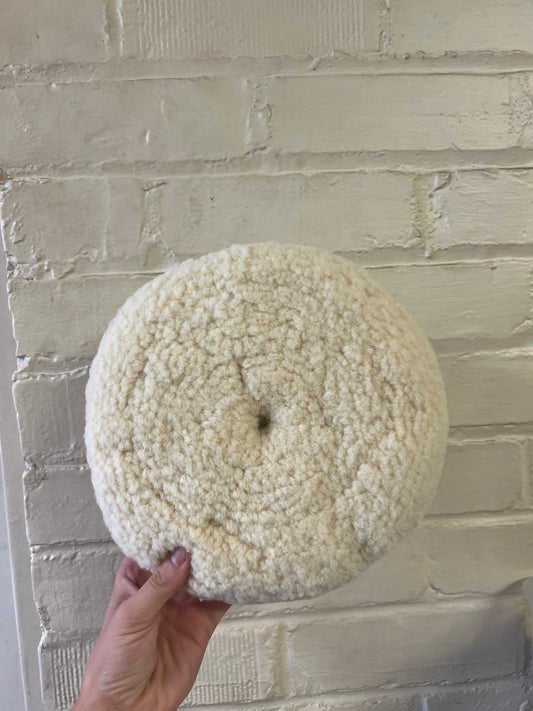 Wool Cutting Pad Double Sided 8"