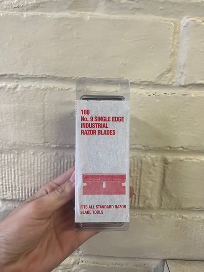 Single Edge Razor Blades (Pack of 100)