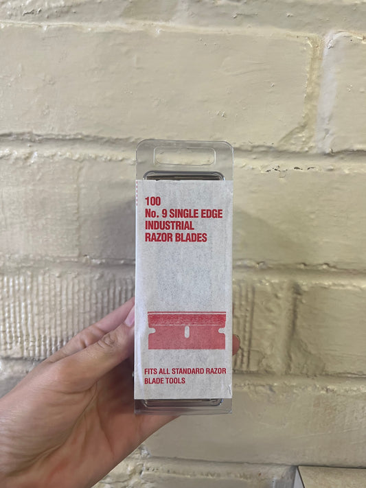 Single Edge Razor Blades (Pack of 100)